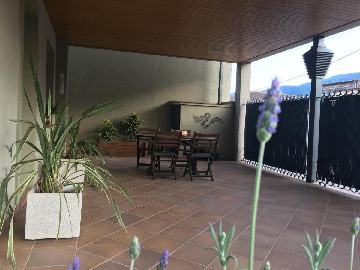 Can Musiquem Amb Piscina Les Planes d'Hostoles Exteriér fotografie