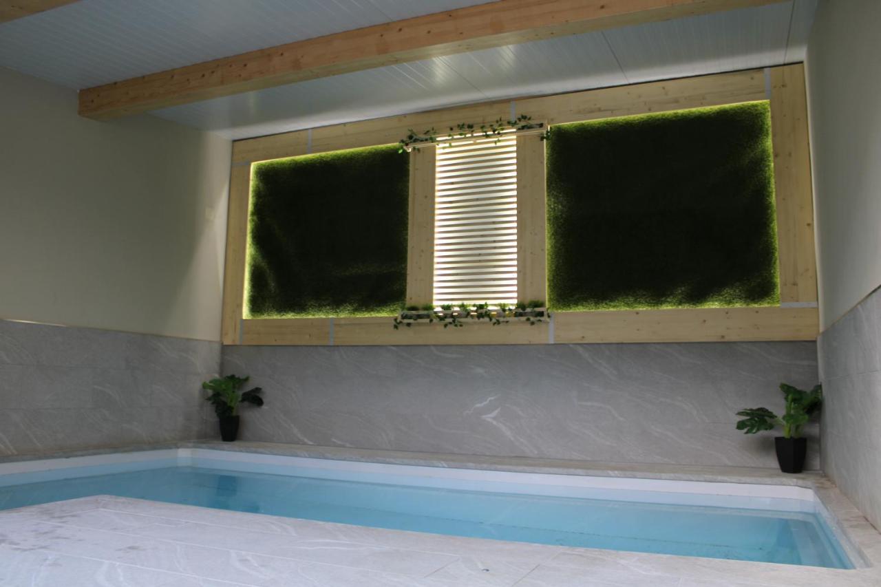 Can Musiquem Amb Piscina Les Planes d'Hostoles Exteriér fotografie